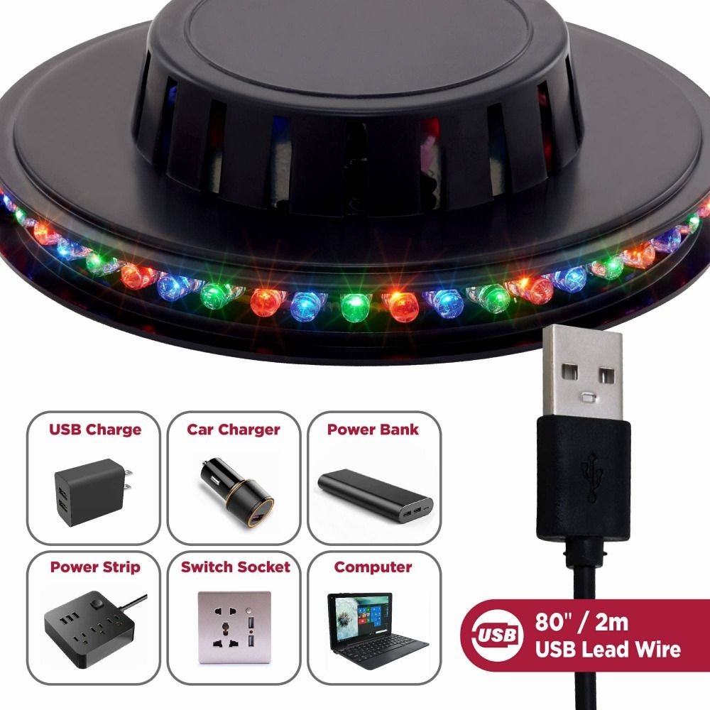 Flashing Light Stage Light Rotating Design LED Rotating Light Bar Party