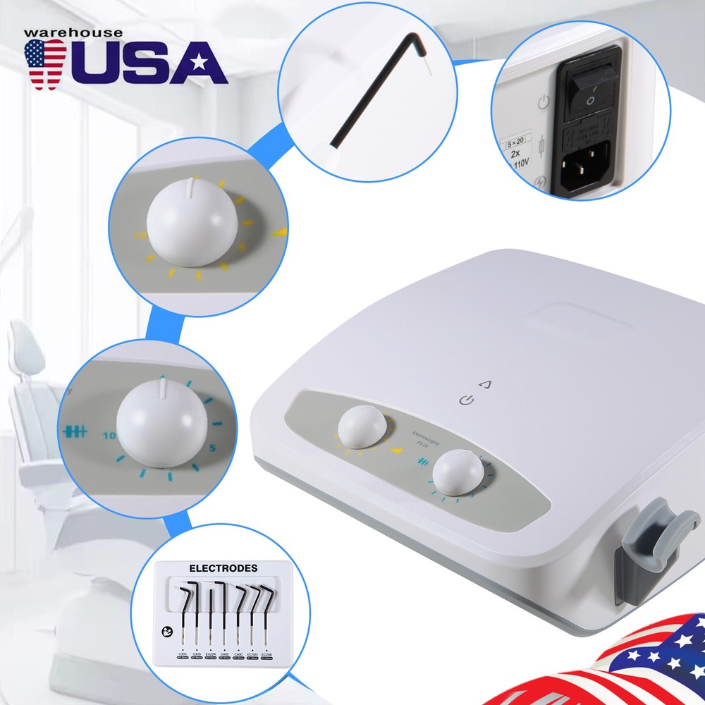 Electro Electrosurgery Unit Machine High Frequency Electric 7pcs Tips UPS