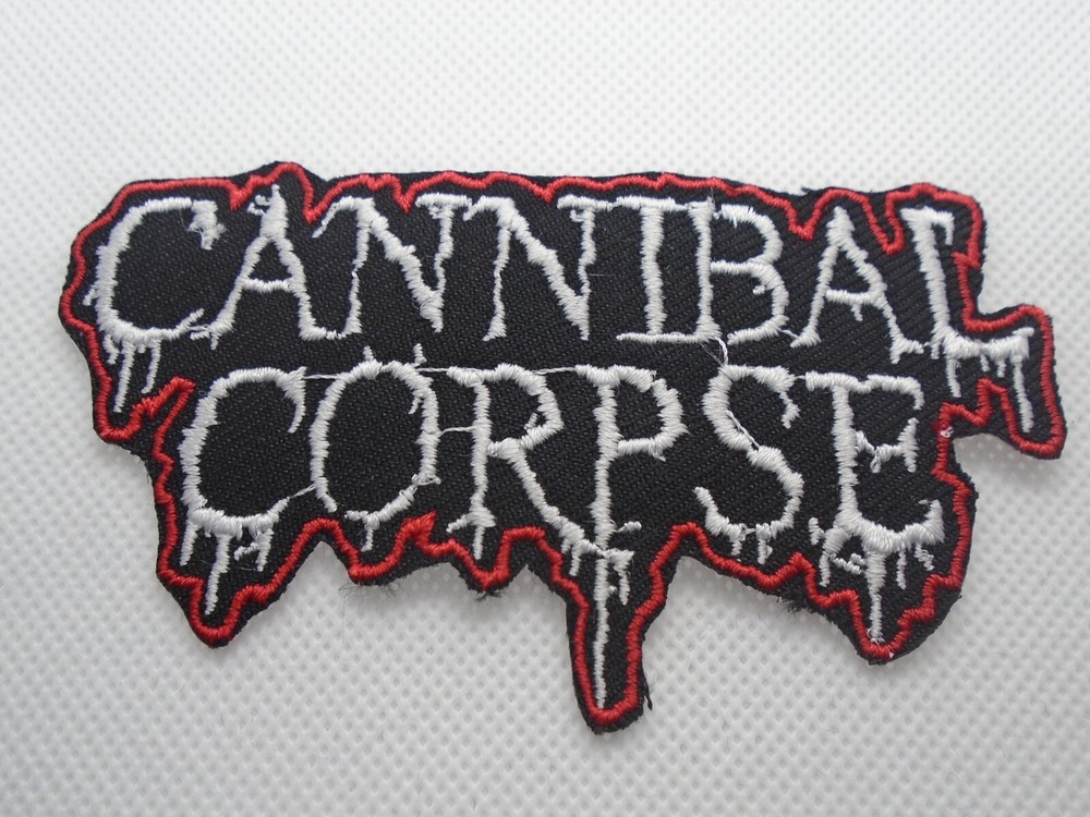 CANNIBAL CORPSE DEATH METAL IRON ON EMBROIDERED PATCH