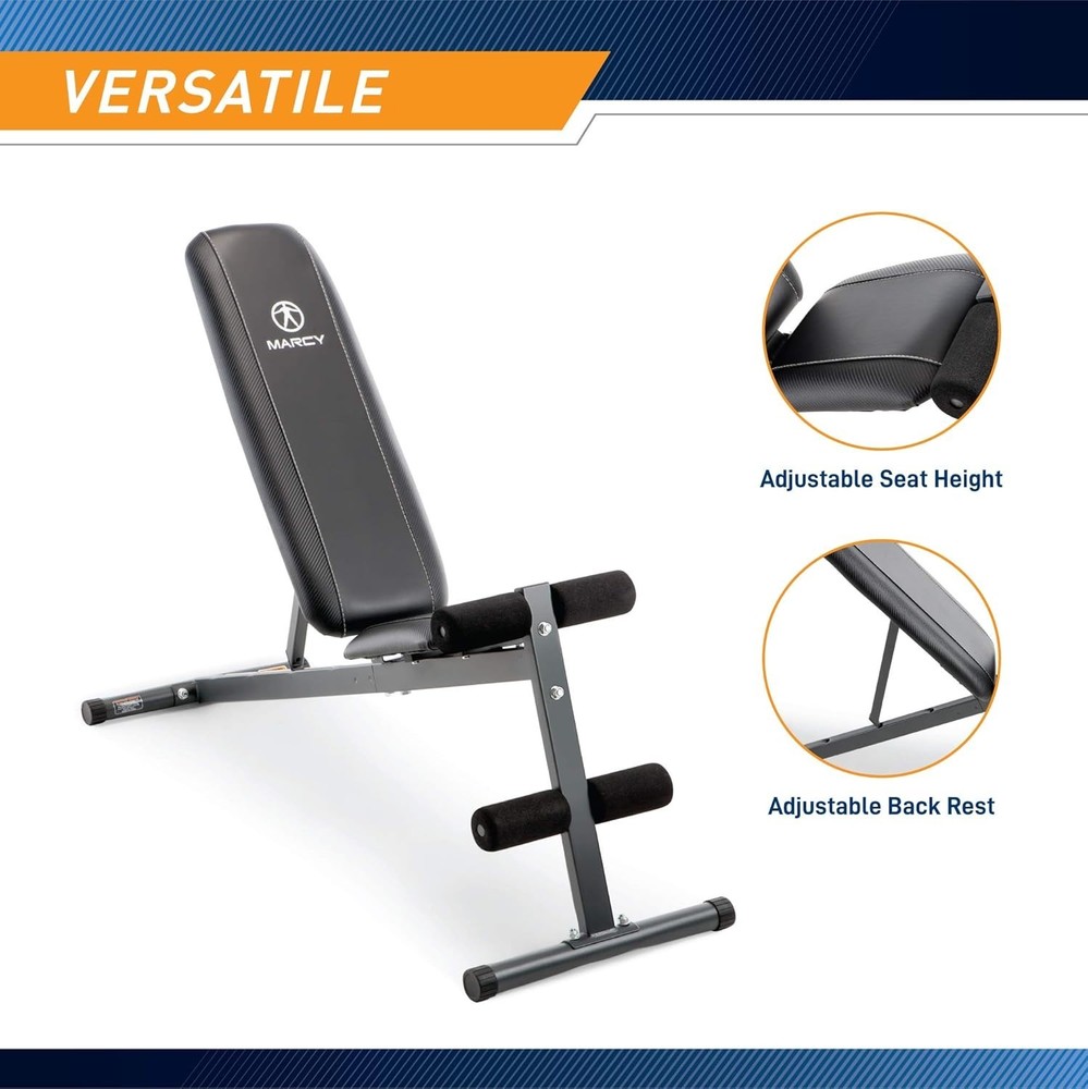 Comfortable Utility Bench for Strength Training