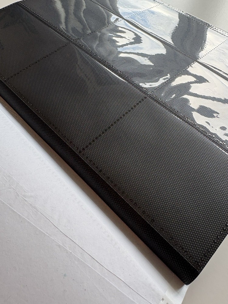 9 Pocket - Strap Binder - 360 Side Loading - White Cubone