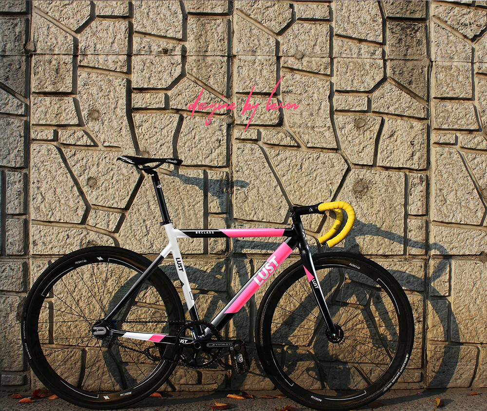 Fixed Gear Frameset Extra Light Track/single Speed Road Bike Frame Carbon Fork