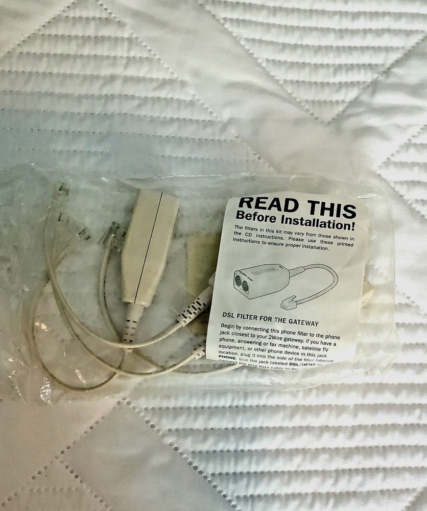 2Wire DSL Filter Kit 4 Pieces