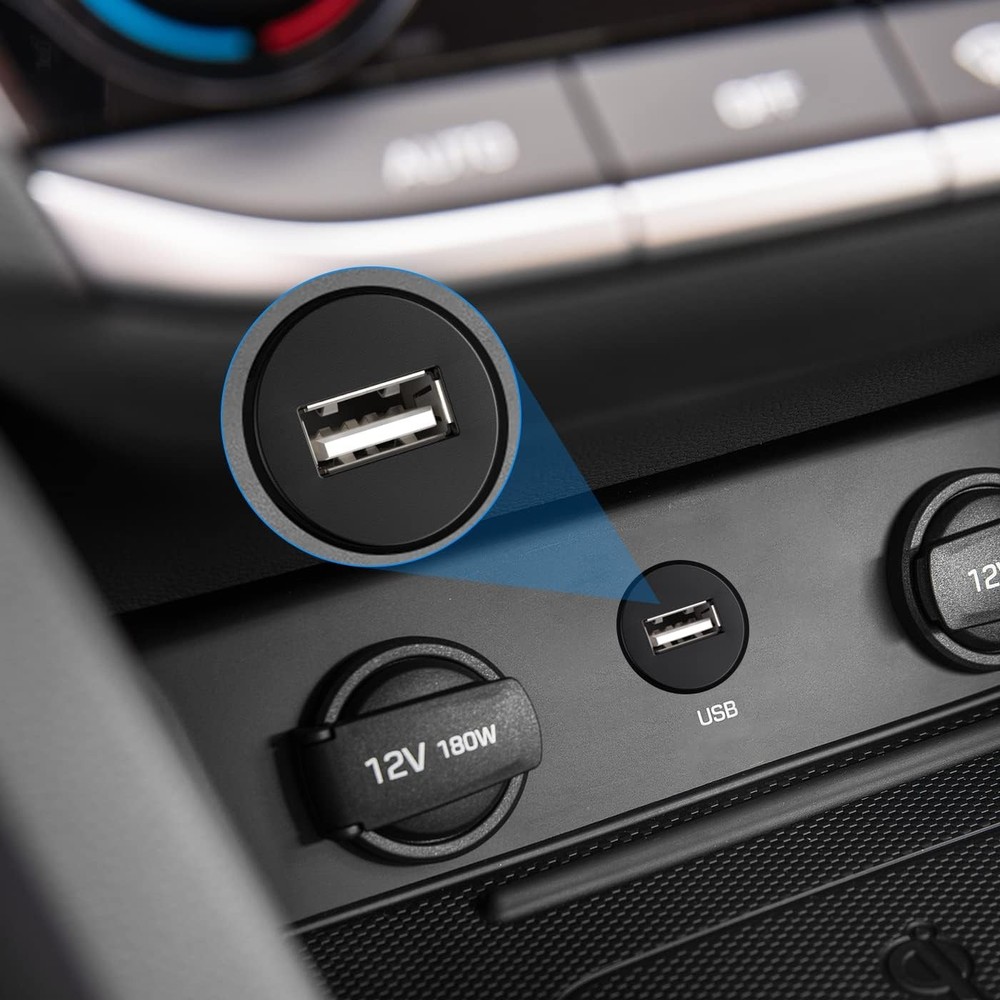 Universal Auto USB Extension Cable Dashboard 3 feet,