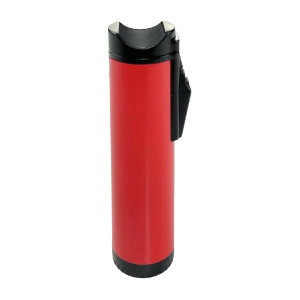 Triple Flame Cigar Top Holder Torch Lighter Flame Adjustable Butane Refillable