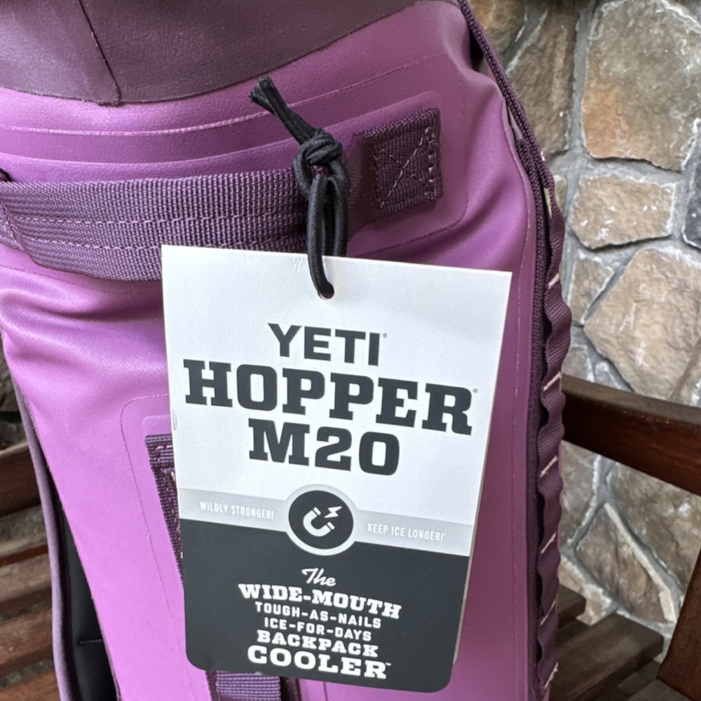 Yeti Hopper M20 Backpack Cooler Nordic Purple