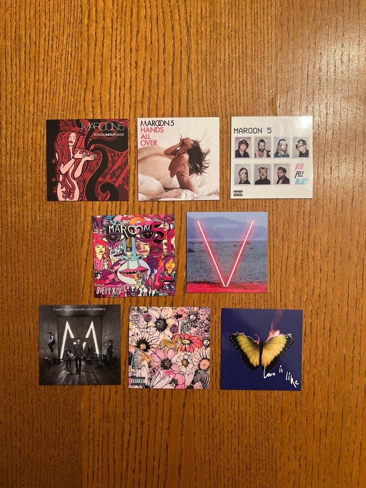 Maroon 5 fridge magnets