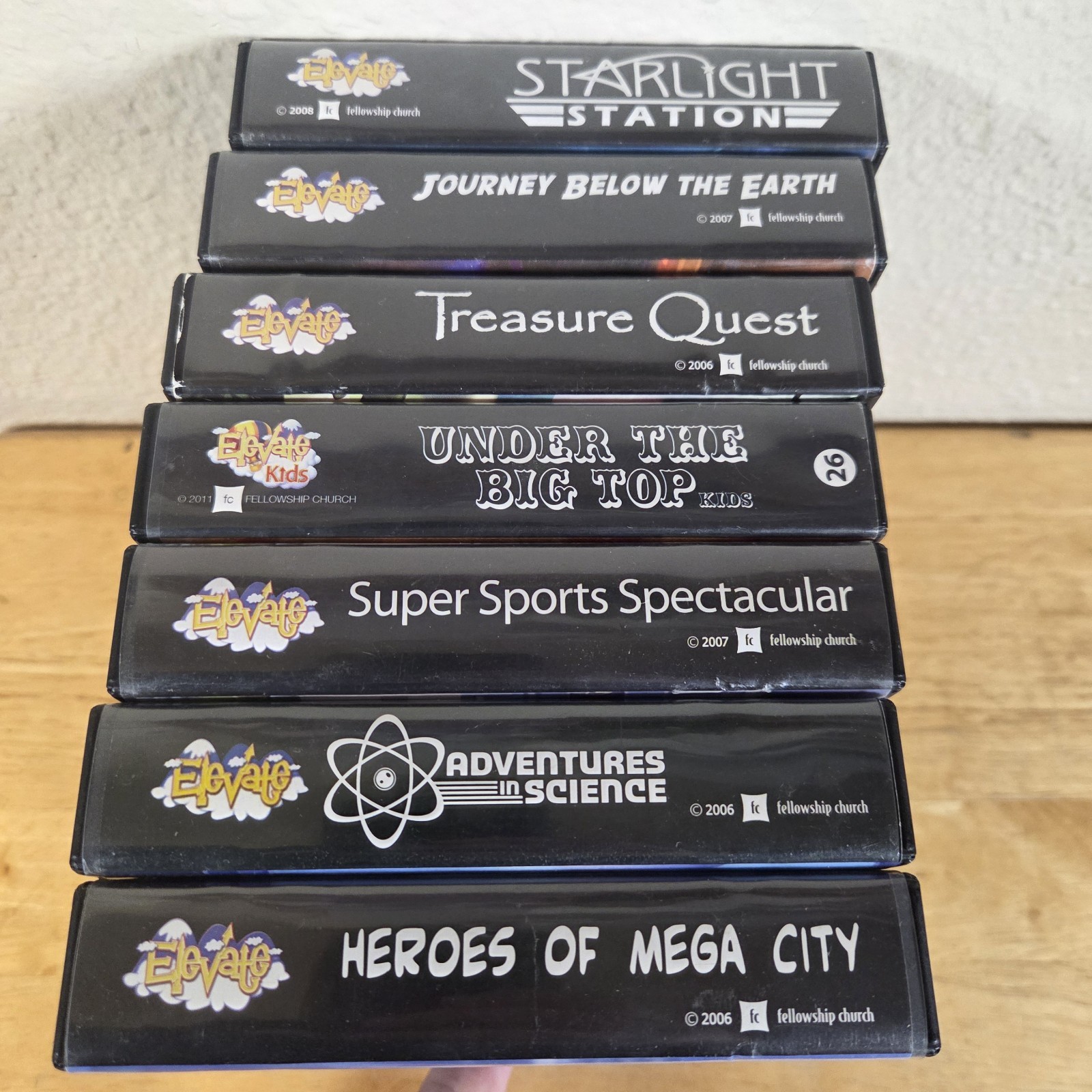 Lot of 7 ELEVATE Creative Pastors Base Packs DVD/CD Church Ministry