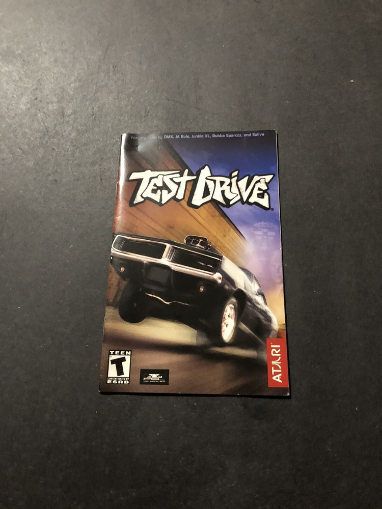 Test drive ps2 manual Only