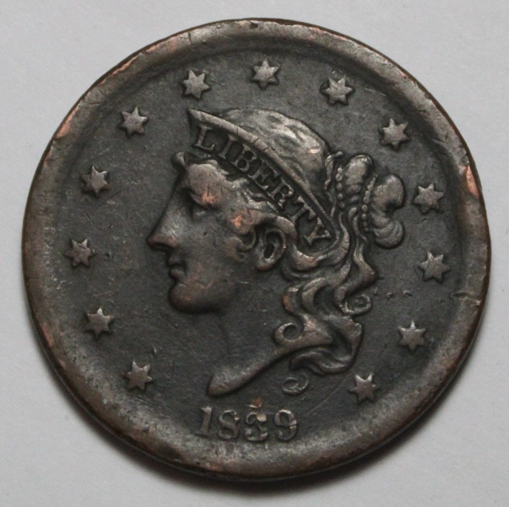 1839 Large Cent UM252