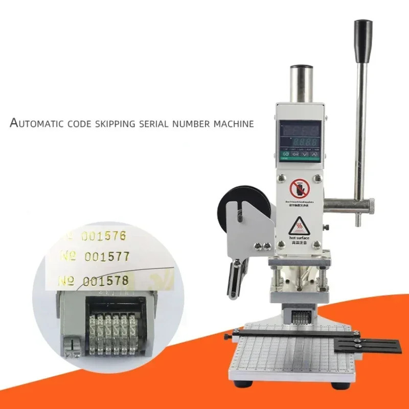 Automatic Code Jumping Serial Number Machine 220v/110v Hot Stamping Machine