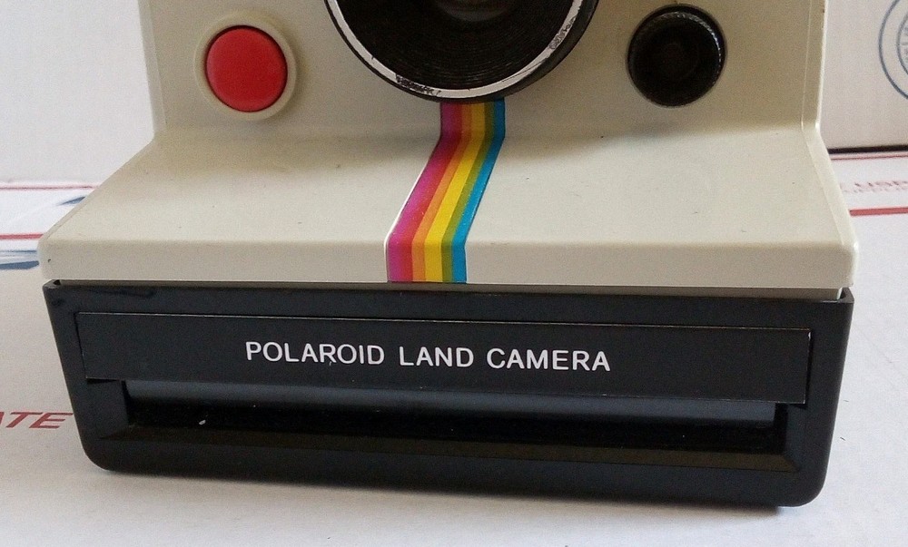 Polaroid One Step Rainbow Land Camera UNTESTED AS-IS