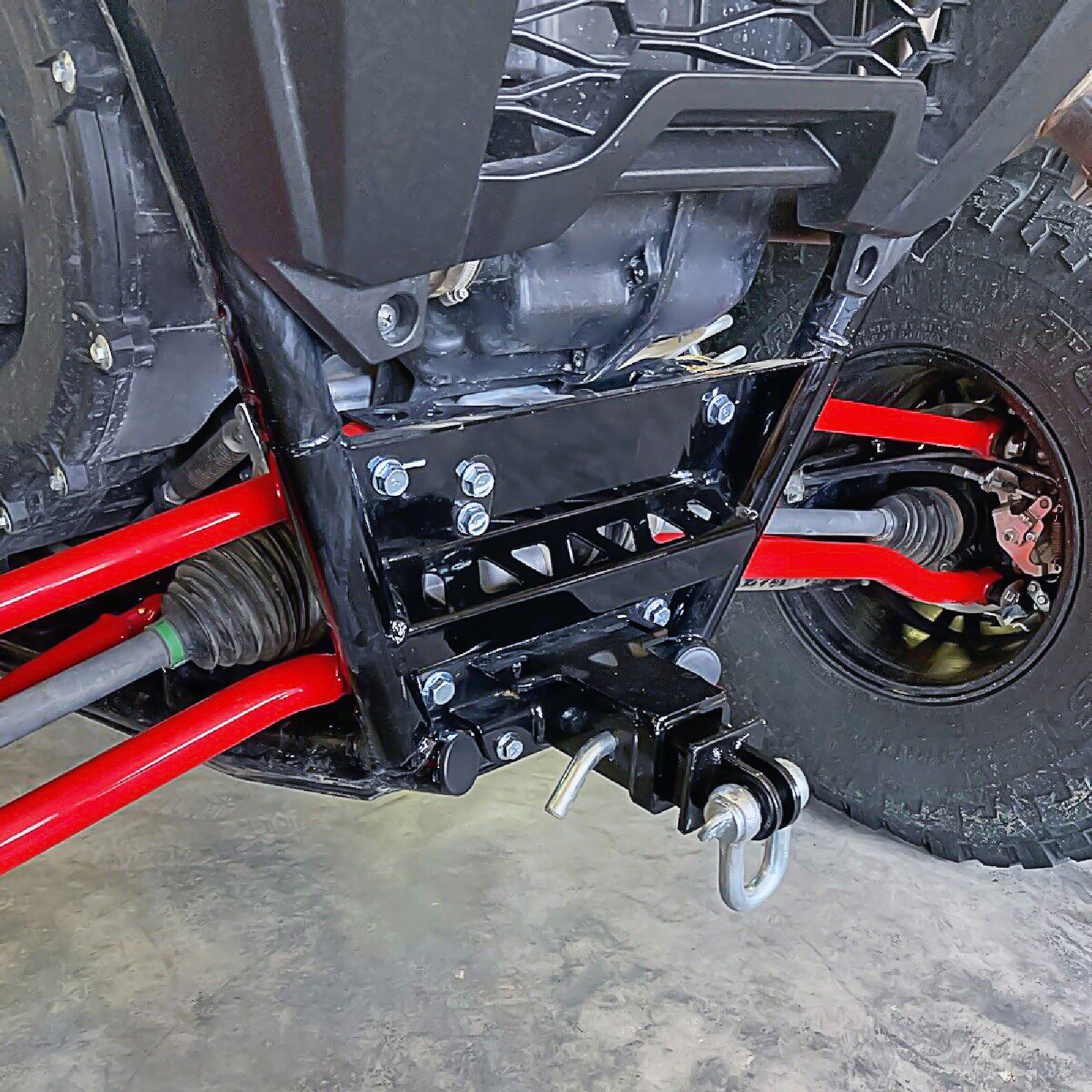 2" Rear Trailer Towing Hitch Receiver for 2020-2025 Kawasaki Teryx KRX 1000