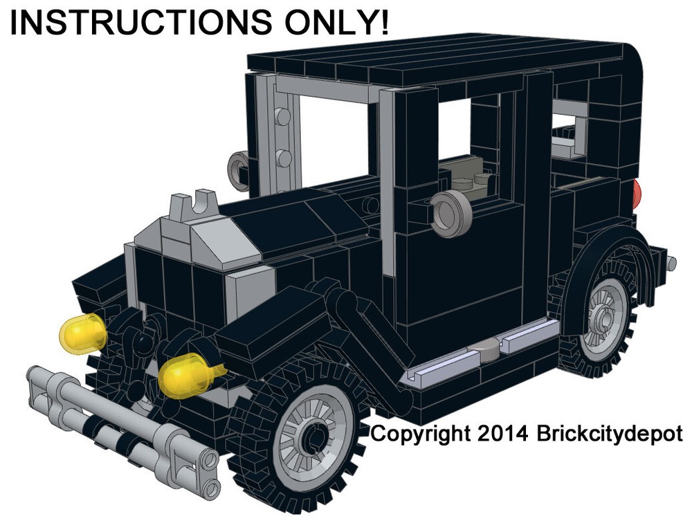 Custom Modular Building Instructions - Speakeasy Restaurant - Brick Toys