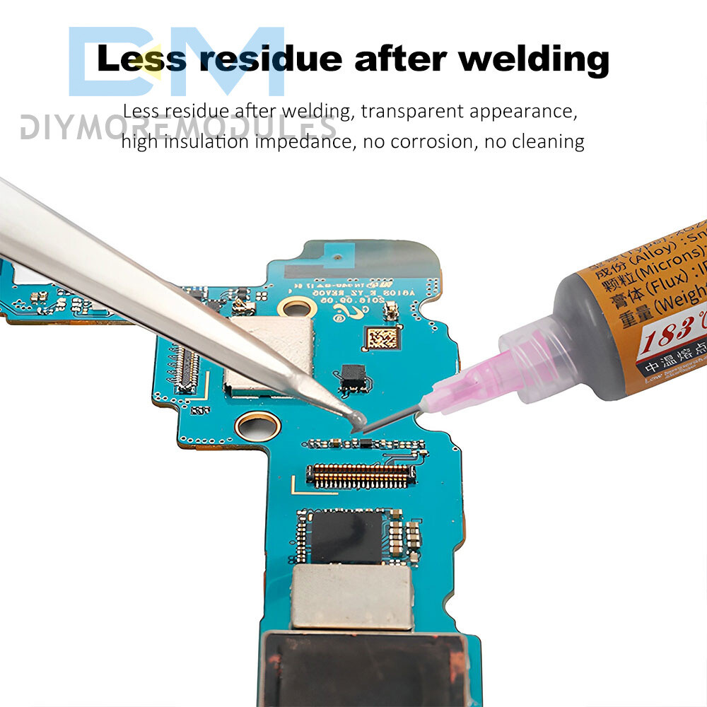 Flux for Welding 183℃ Solder Paste for SMD BGA IC PCB Computer Chips Repair