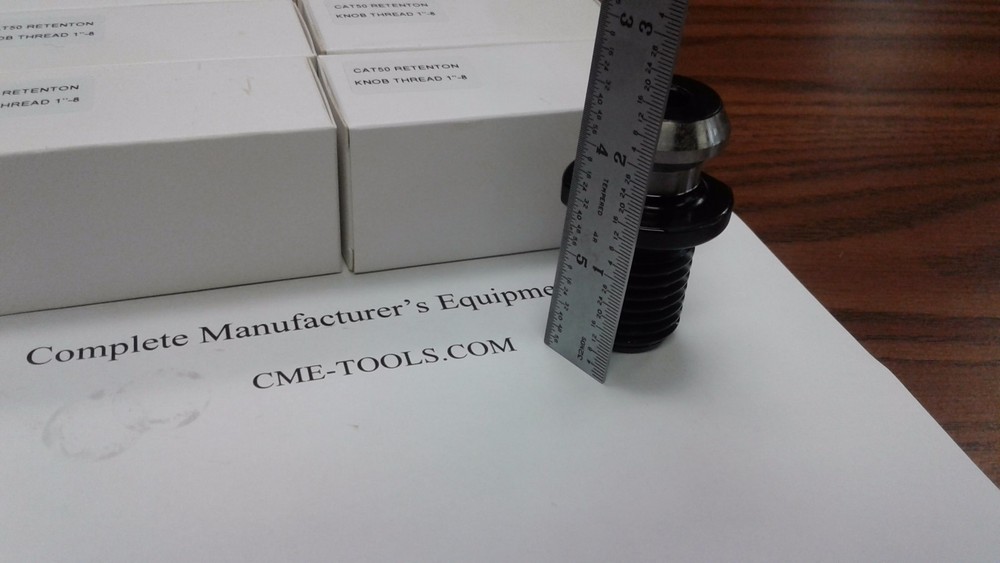 6pcs CAT50 Retention knobs,pull studs,45 degree, Fadal coolant thru CAT50-KNOB