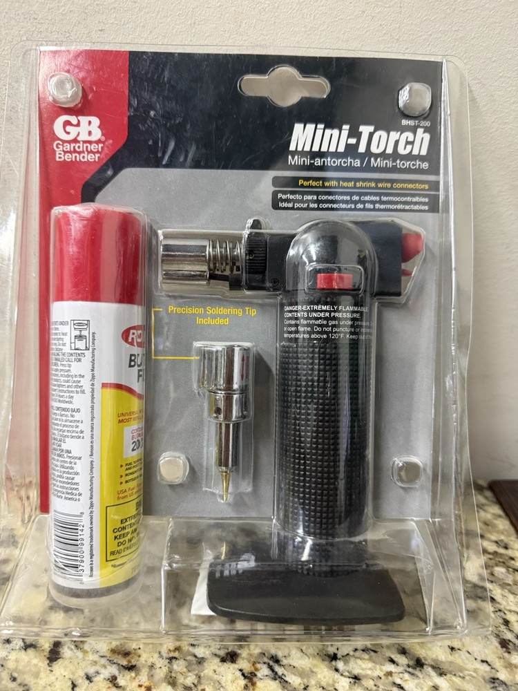 Gardner Bender BHST-200 Pocket Butane Torch