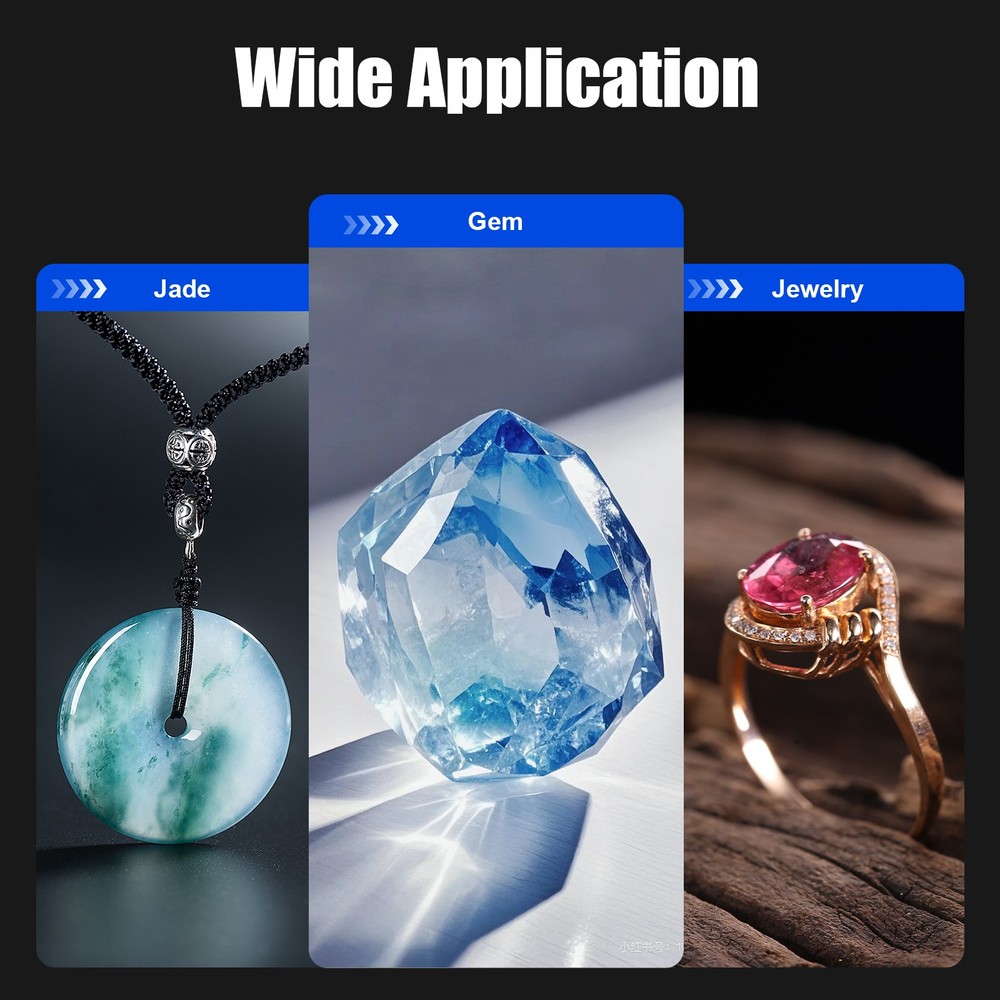 Digital Display Angle Manipulator Gem Faceting Machine Angle Polishing Handle