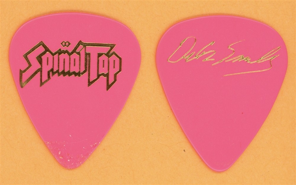 Spinal Tap Derek Smalls Vintage Guitar Pick - 1992 This Is Spinal Tap Tour