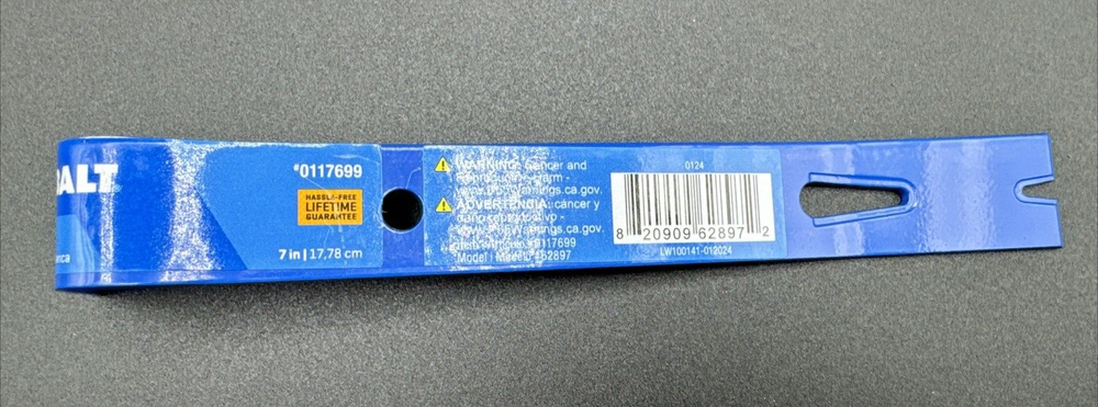 Kobalt 7" Pry Bar 117699