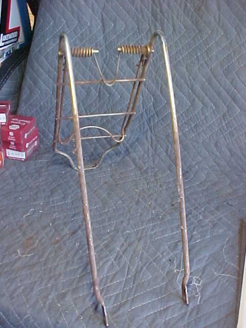 OLD BICYCLE CARRIER RACK