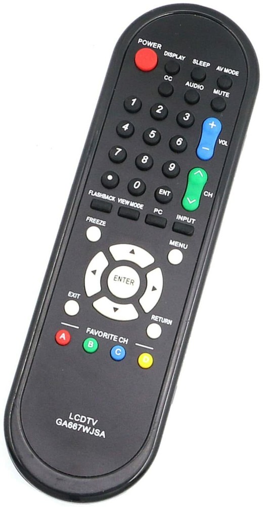GA667WJSA Replace Remote Control fit for Sharp LCD LED Smart TV RRMCGA667WJSA