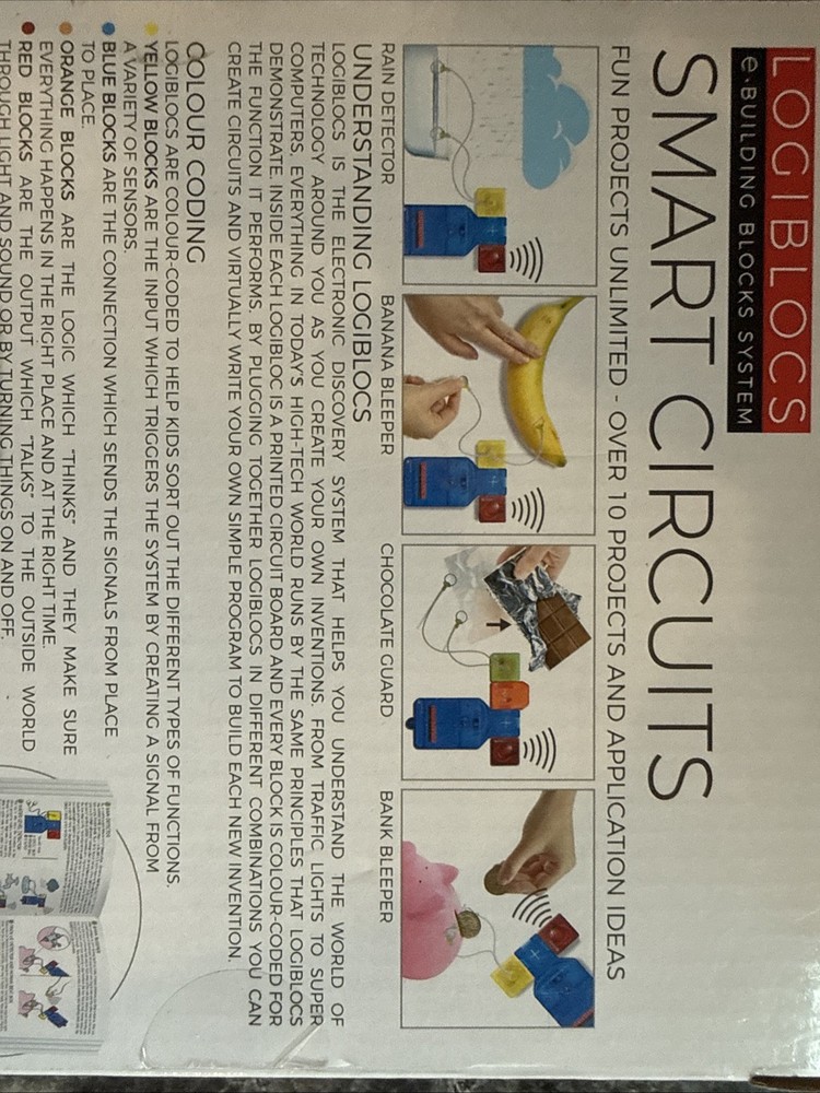 Logiblocs Smart Circuits E-Building Blocks System for Ages 5+