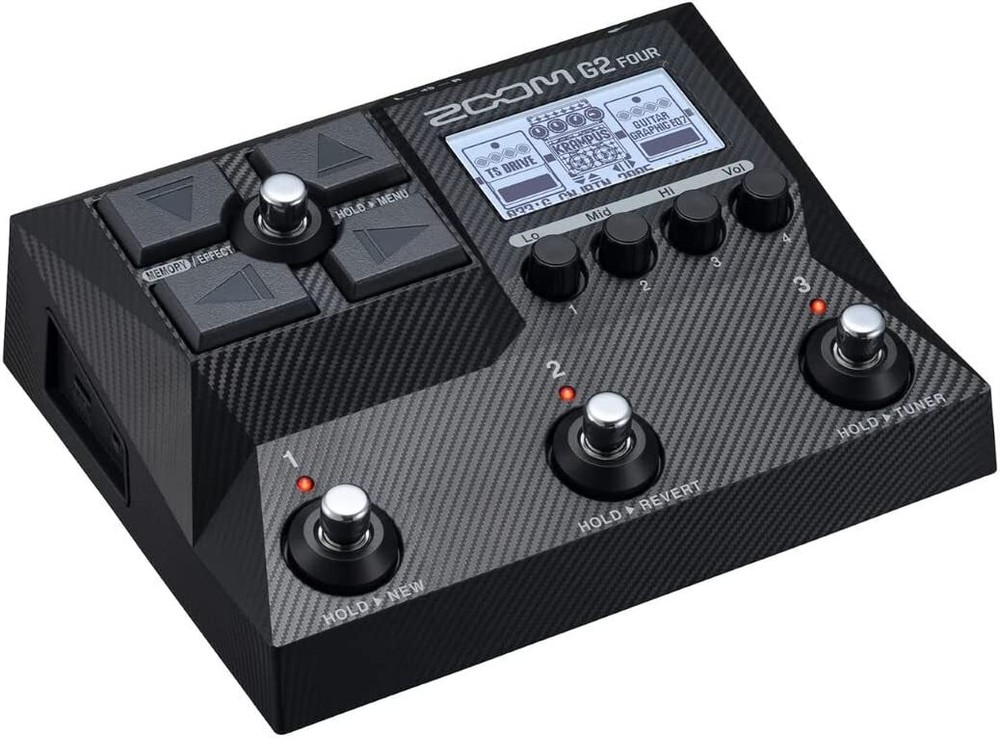 ZOOM G2 FOUR Guitar Multi Effects Pedal Equipped with multi-layer IR function