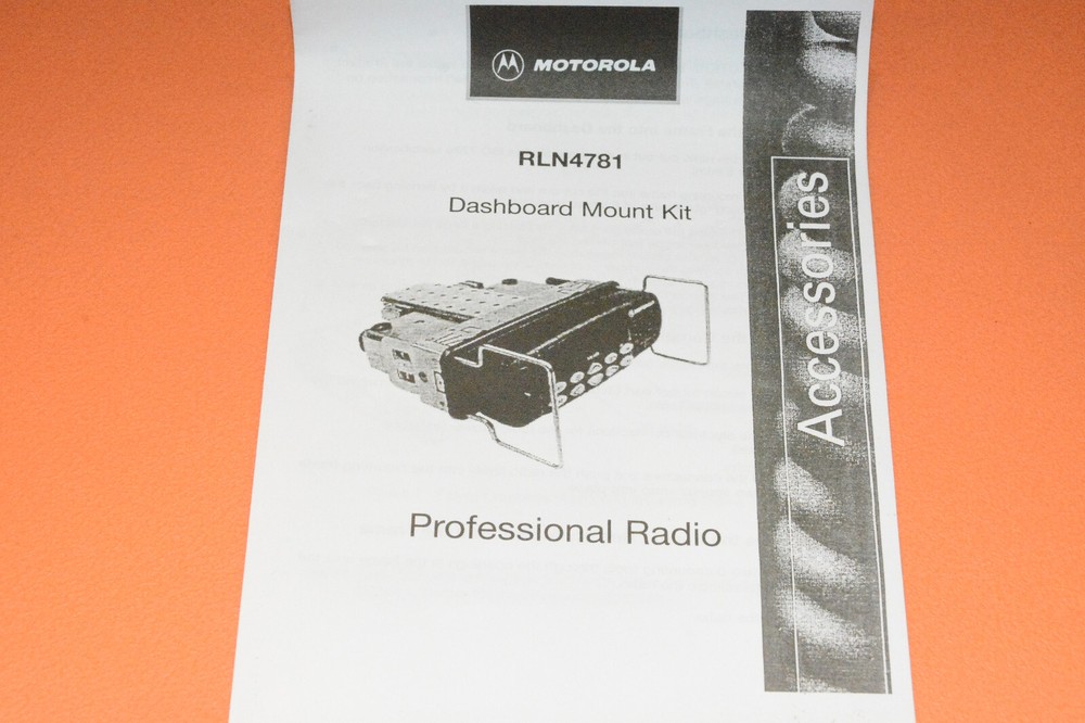 Motorola RLN4781 Dashboard Mount Kit