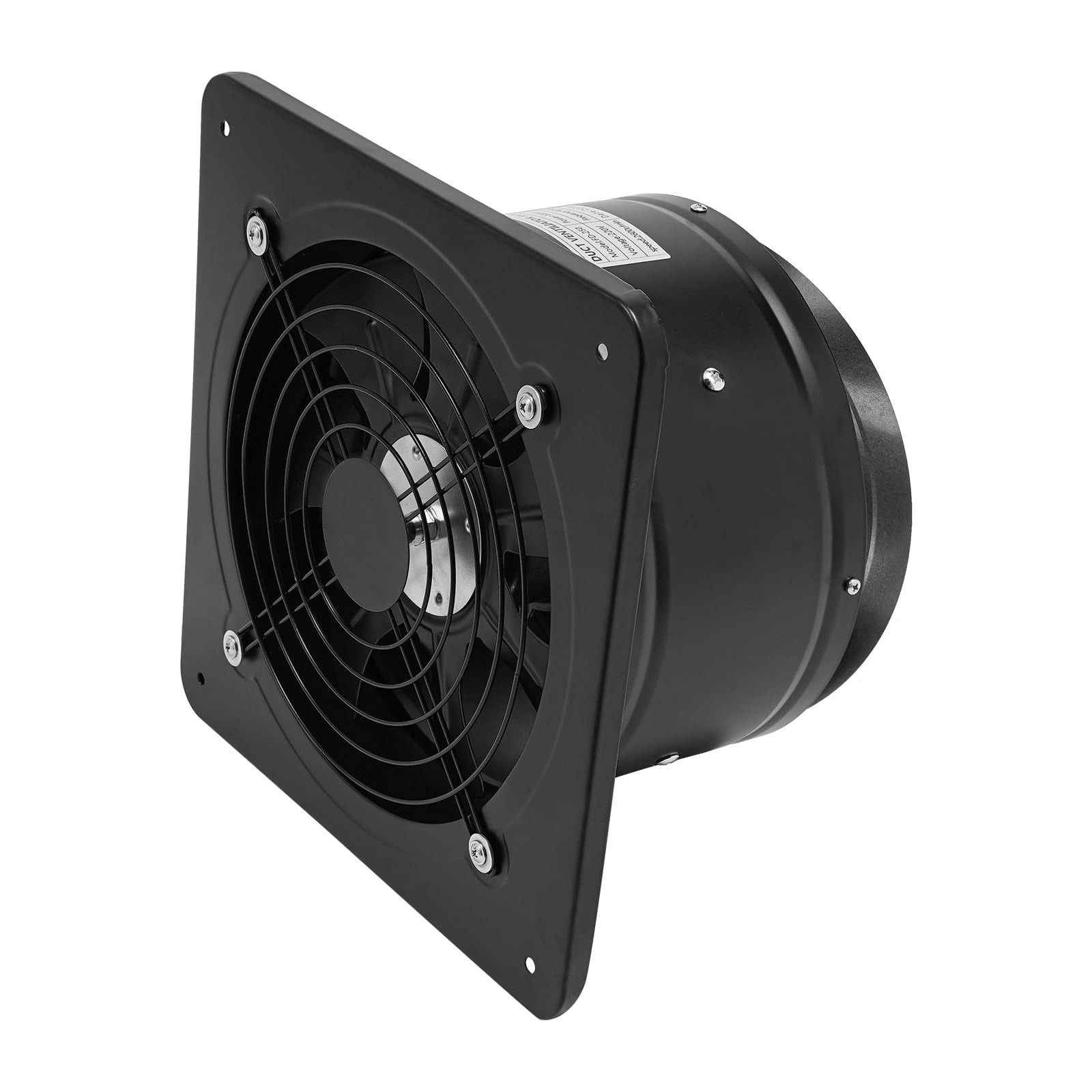 10'' Explosion Proof Exhaust Fan, 100W 741CFM Industrial Axial Flow Fan Utility