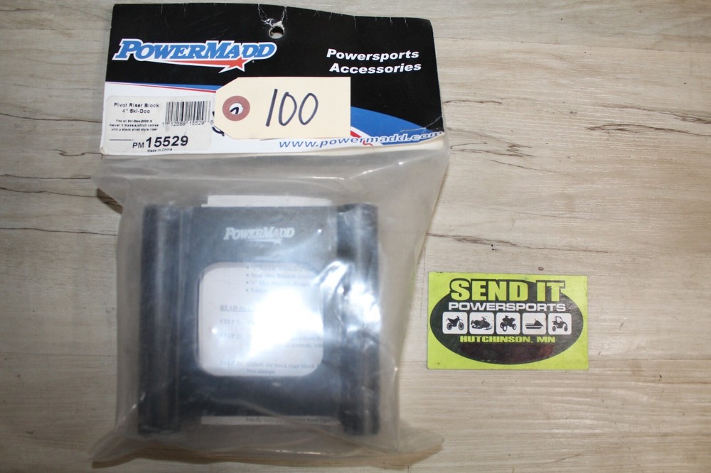 110	NOS Power Madd	4" Riser (Ski-Doo)	15529