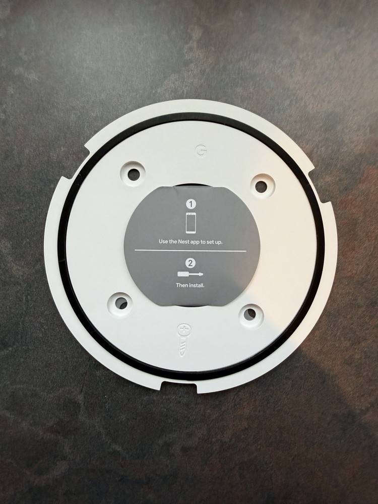 New 2nd Generation Google Nest Protect Mounting Plate Bracket