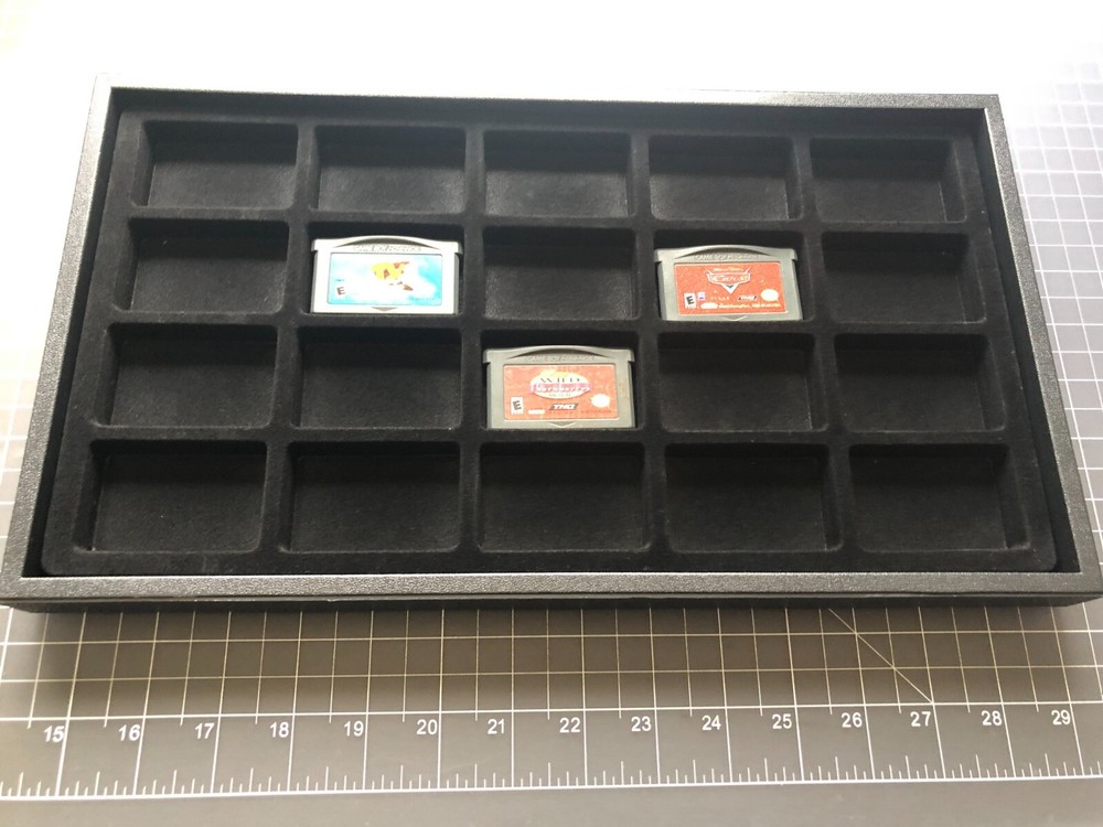 Hard Stackable Case for Nintendo Gameboy/GBA/DS/Game Gear/Switch Display Tray