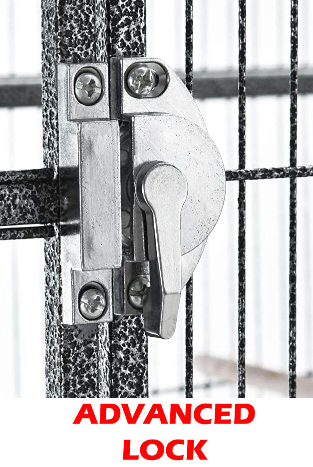 LARGE 2-Tiers Ferret Guinea Pig Chinchilla Rabbit Mice Hammock 1/2-inch Bar Cage