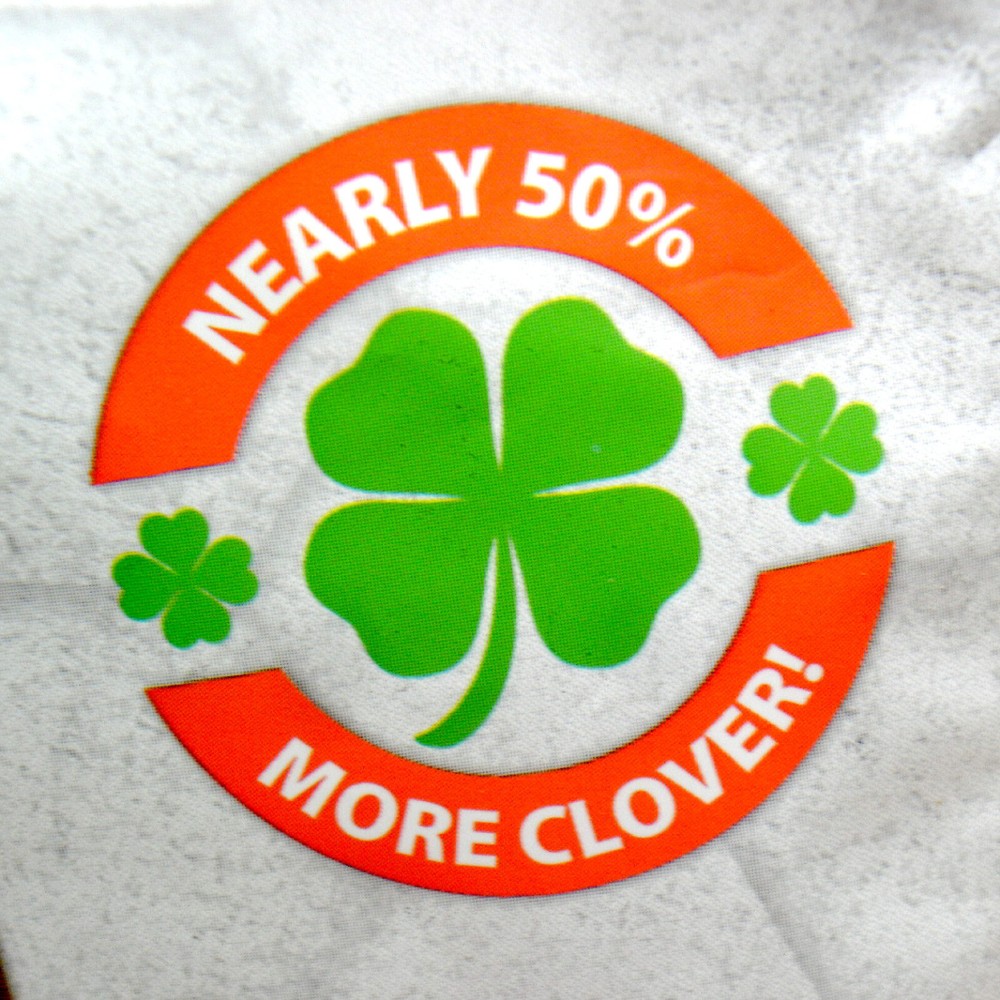 BULK BAGED EVOLVED HARVEST Throw & Gro 50%+ CLOVER NO-TILL FORAGE FOOD PLOT SEED