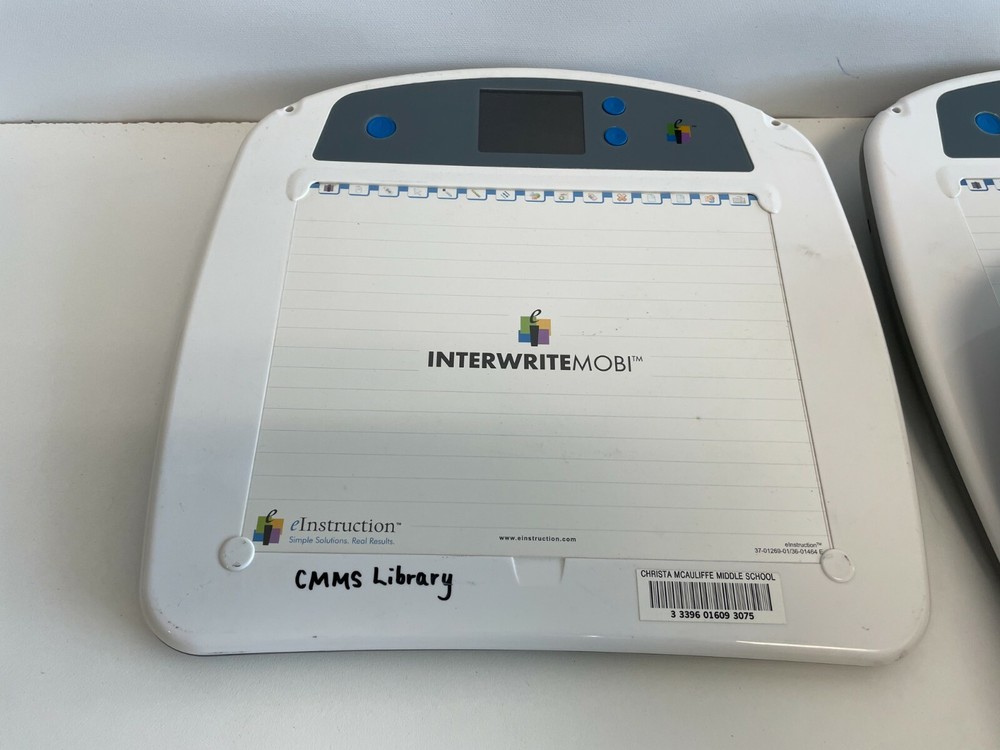H3: Lot of 6 eInstruction Interwrite Mobi IP501 Tablet