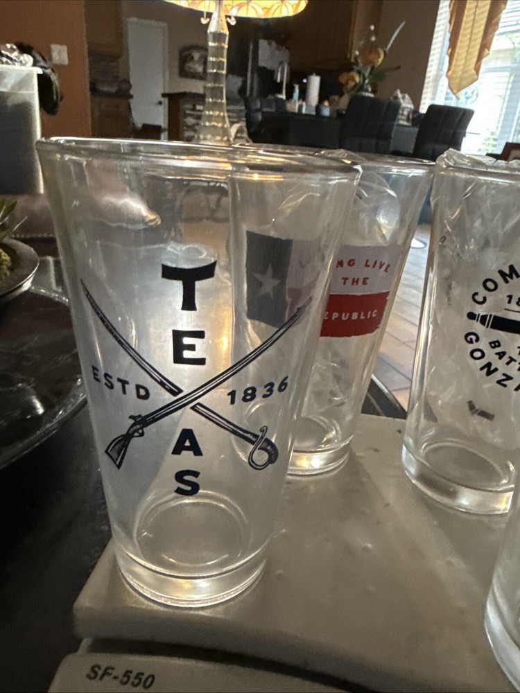 Vintage Texas Barware 4 pc Set NIB