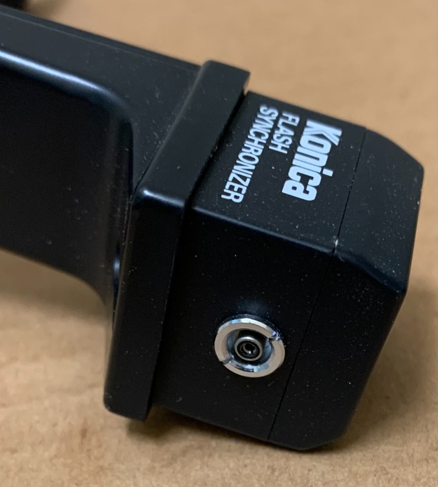 Konica Flash Synchronizer Bracket part for digital camera slave for MR-70