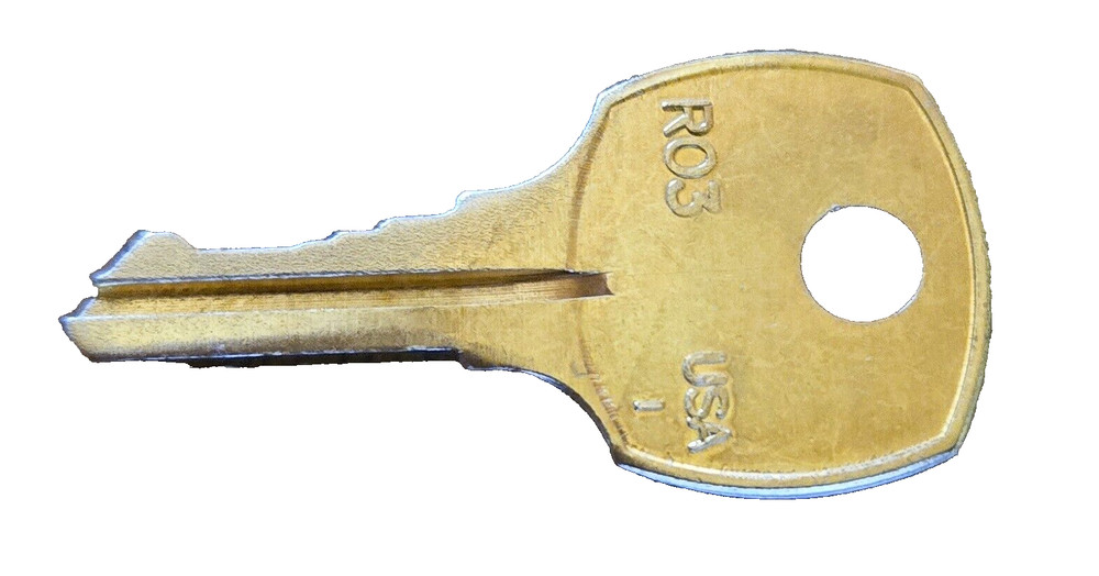 Cedar Chest Key Pre-1987 - Replacement Key Only - see lock list in description