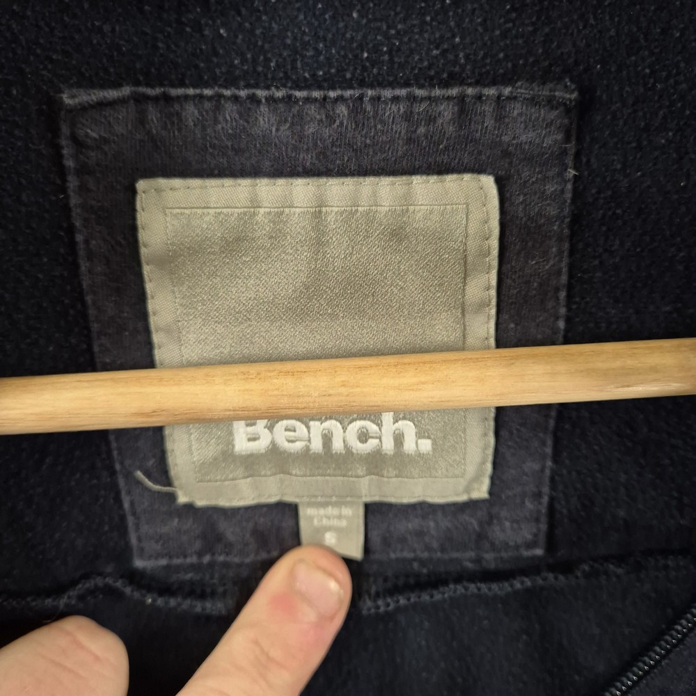 Bench Tracksuit Jacket Men S Blue Full Zip Activewear