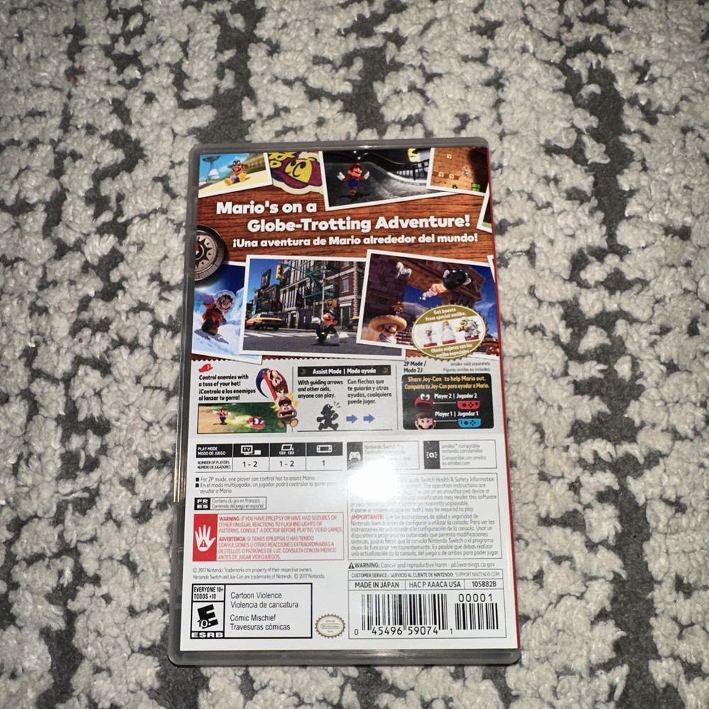 Super Mario Odyssey For Nintendo Switch