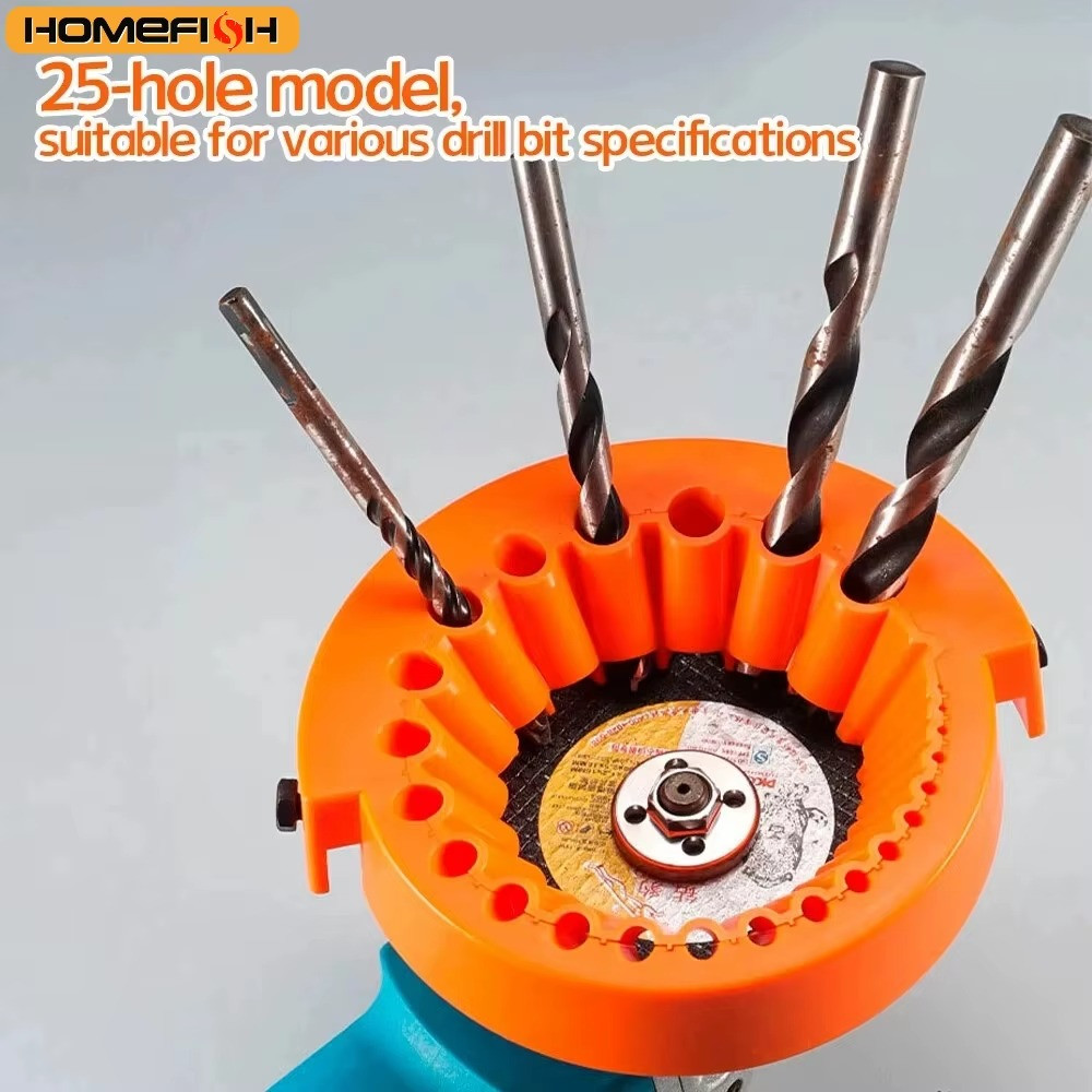 Angle Grinder Drill Bit Sharpener Tool for 2-13mm Bit Power Grinding Attachme US