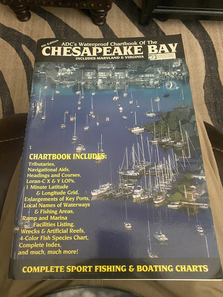 Chesapeake Bay Chart book 4th Edition