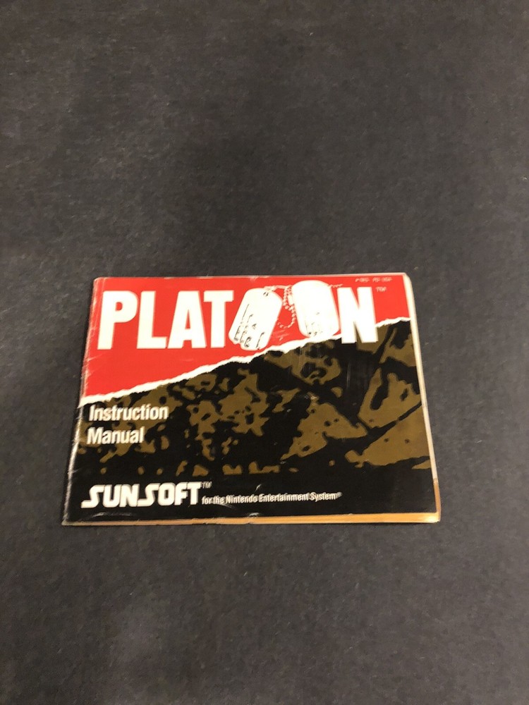 platoon nes manual