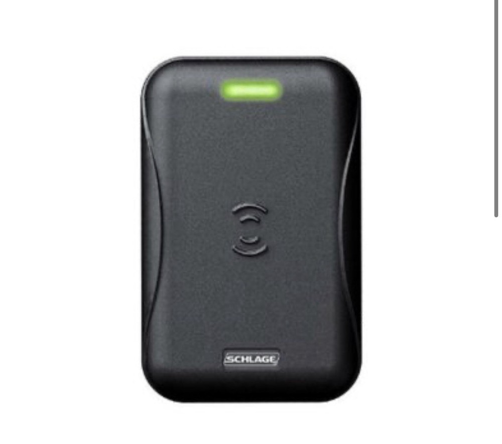 Schlage MT15 Single Gang Reader - Black