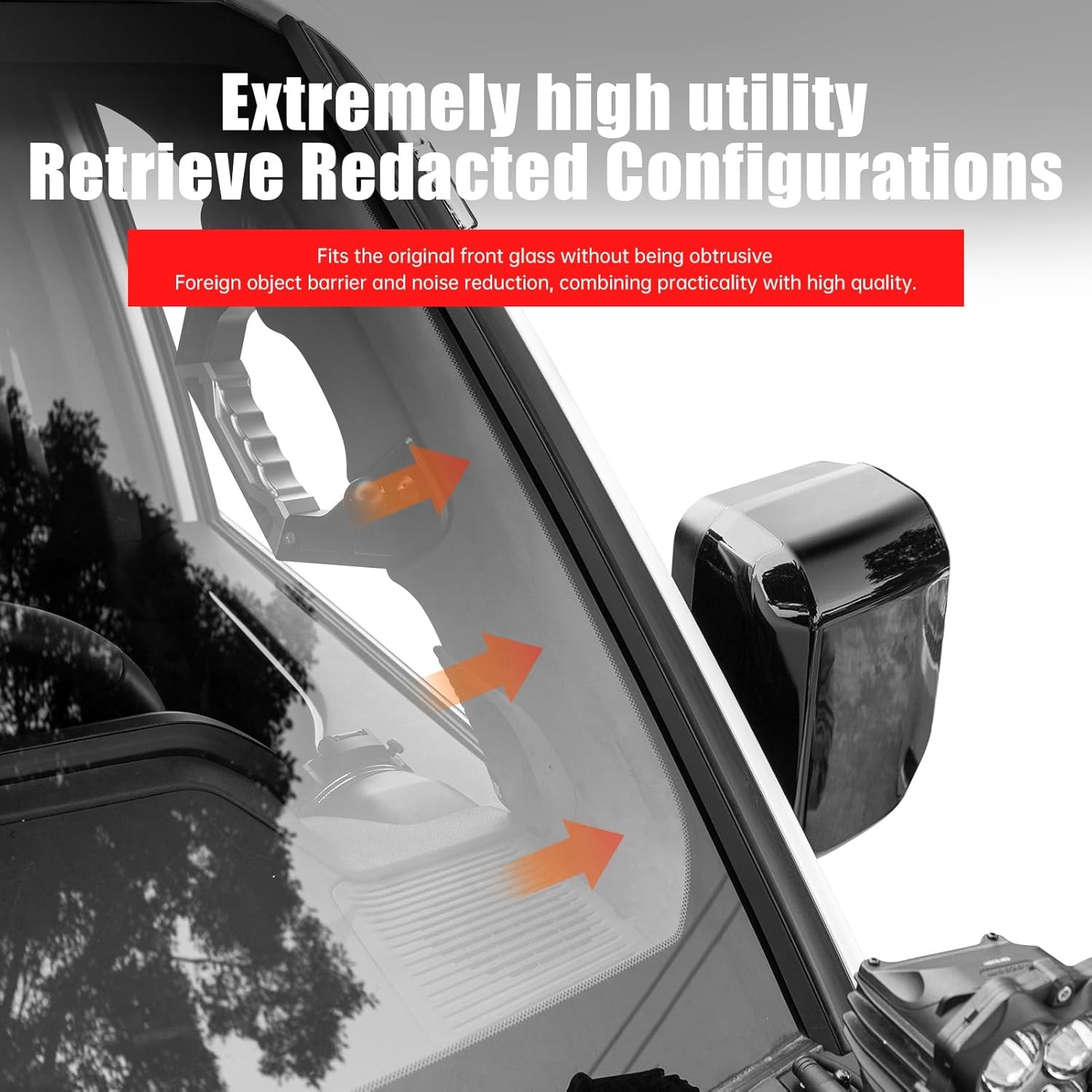 Front Glass Sealing Tape for 2024 2025 Lexus GX550 GX550H soundproofing Noise Re