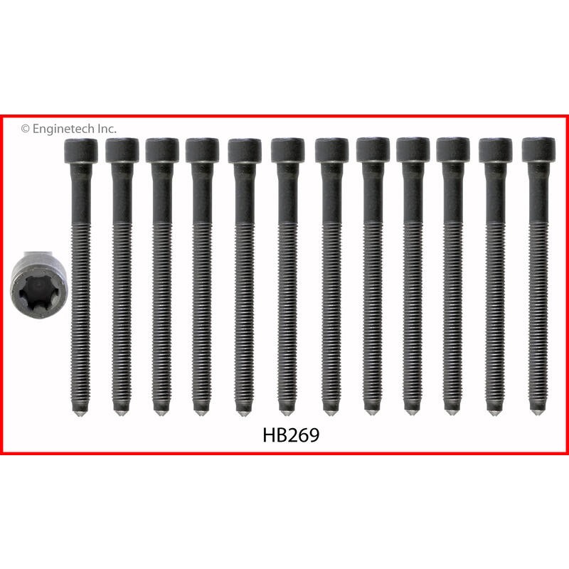 Enginetech Engine Cylinder Head Bolt Set HB269;