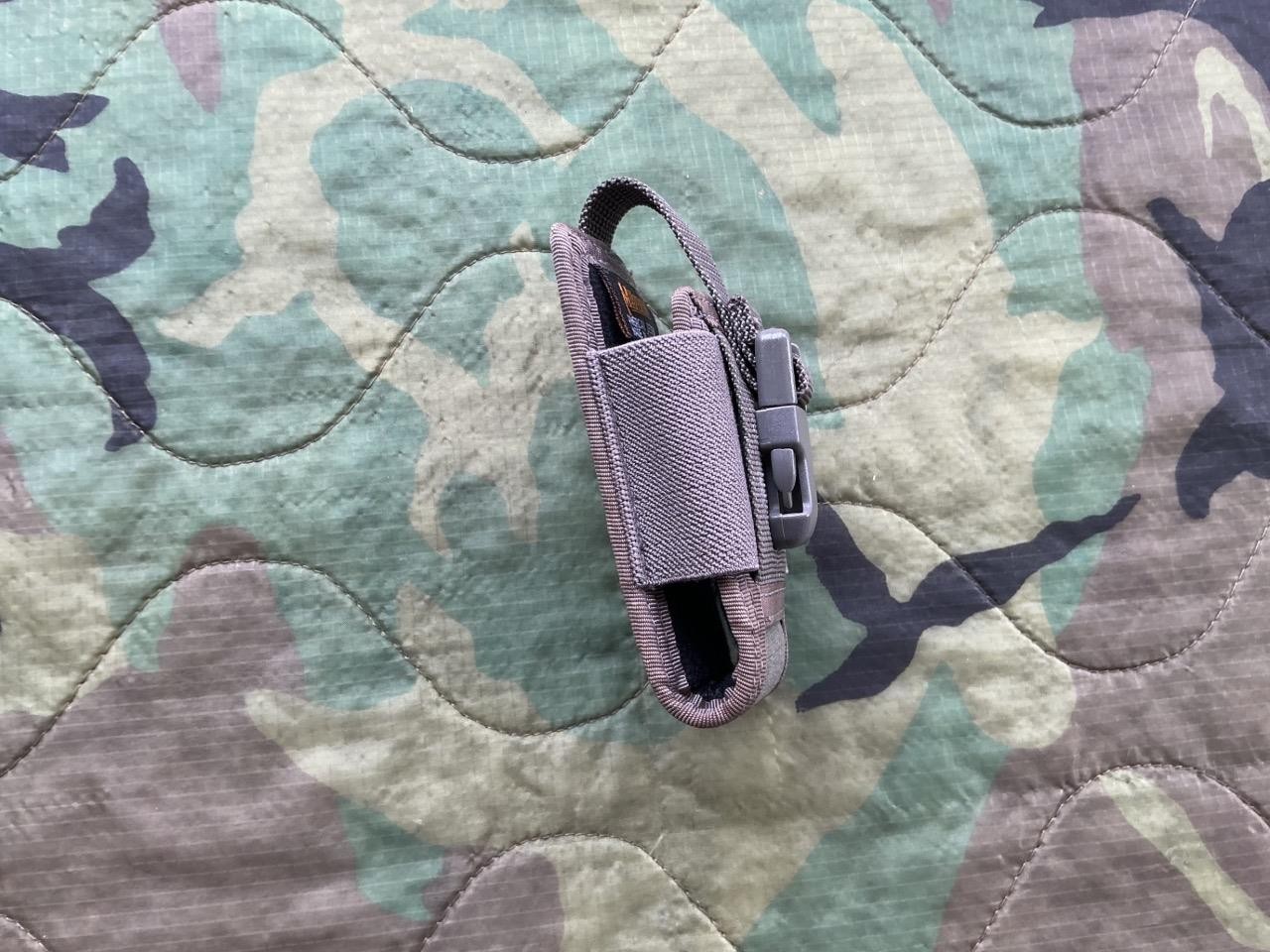 Maxpedition MOLLE PALS Small Padded Utility Gear Flip Phone Pouch Urban Gray