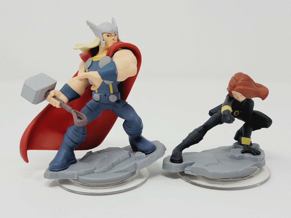 Disney Infinity Marvel Comics Black Widow & Iron Man Avengers