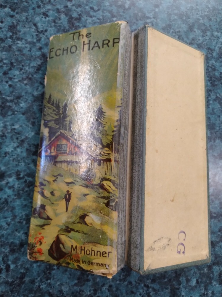 VTG HOHNER ECHO HARP HARMONICA W/ORIGINAL BOX